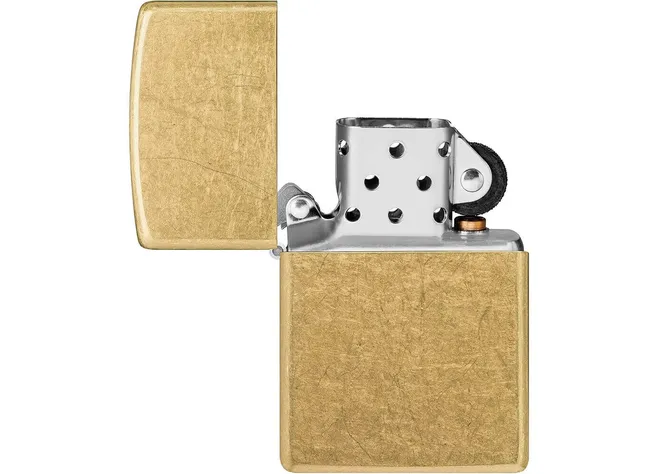 Зажигалка Zippo Regular Street Brass 48267 Фото 2